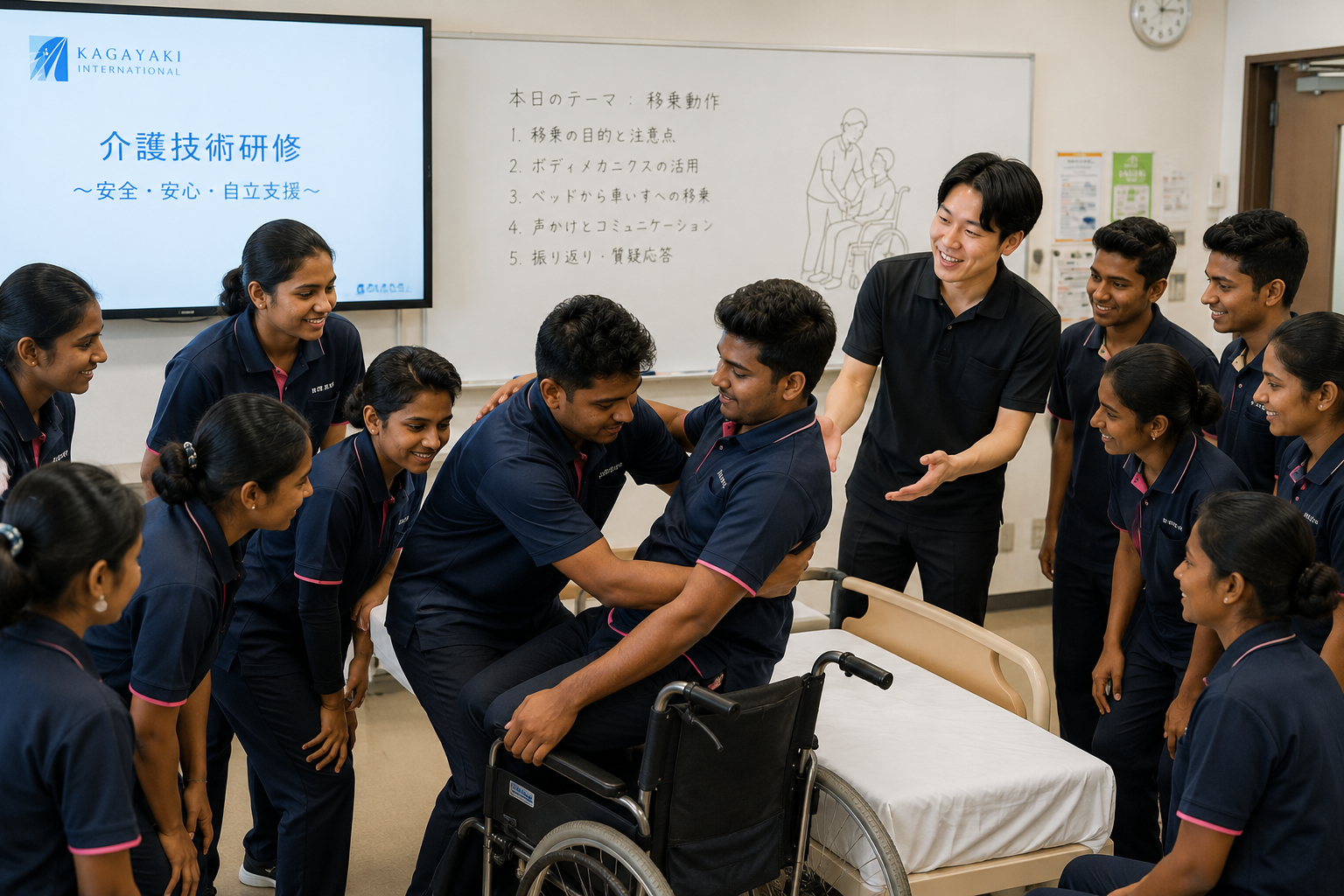 介護実技練習